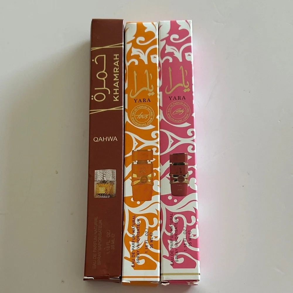 LOT OF 3 Yara Eau De Parfum Spray (travel sizes) | BRAND NEW